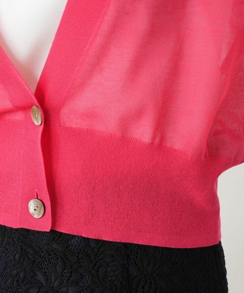 Leilian / レリアン カーディガン・ボレロ | Vネックカーディガン | 詳細16