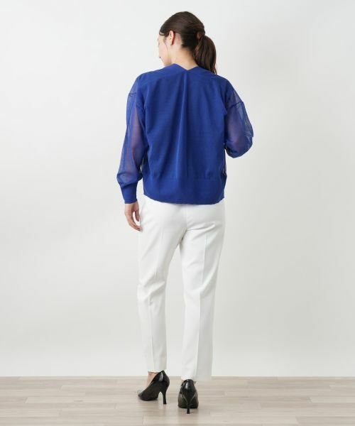 Leilian / レリアン カーディガン・ボレロ | Vネックカーディガン | 詳細3