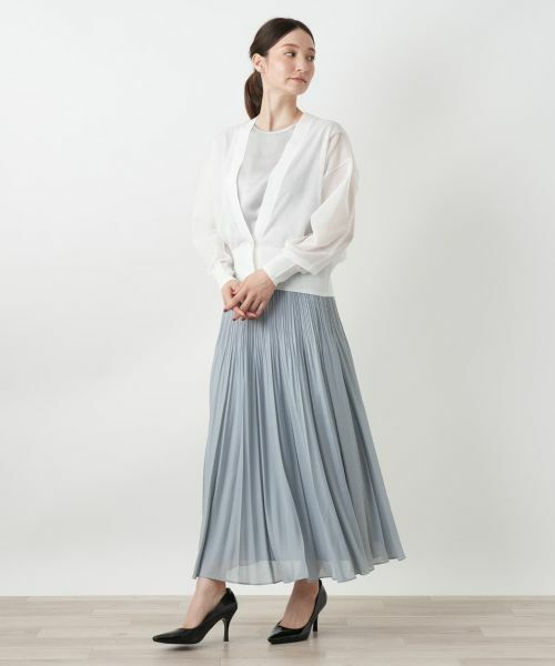 Leilian / レリアン カーディガン・ボレロ | Vネックカーディガン | 詳細4