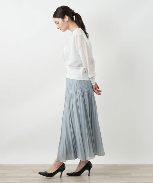 Leilian / レリアン カーディガン・ボレロ | Vネックカーディガン | 詳細5