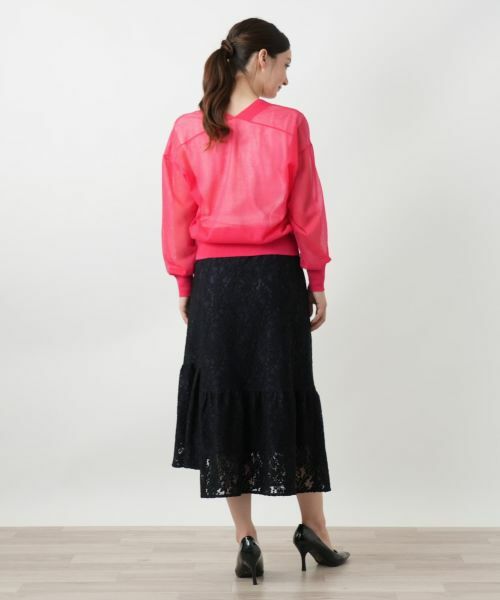 Leilian / レリアン カーディガン・ボレロ | Vネックカーディガン | 詳細9