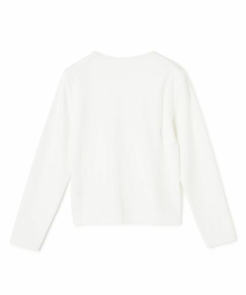 Leilian / レリアン カーディガン・ボレロ | レース切替ニットカーディガン | 詳細1