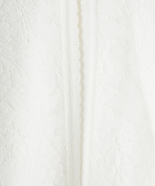 Leilian / レリアン カーディガン・ボレロ | レース切替ニットカーディガン | 詳細4