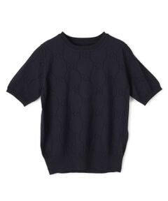 Leilian / レリアン ニット・セーター | 半袖ニットプルオーバー【ROCHAS Premiere】