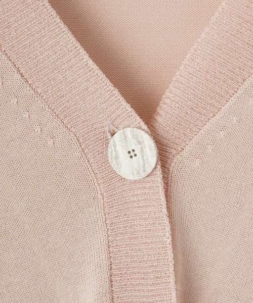 Leilian / レリアン カーディガン・ボレロ | Vネックニットカーディガン【LE TRICOT PERUGIA】 | 詳細1
