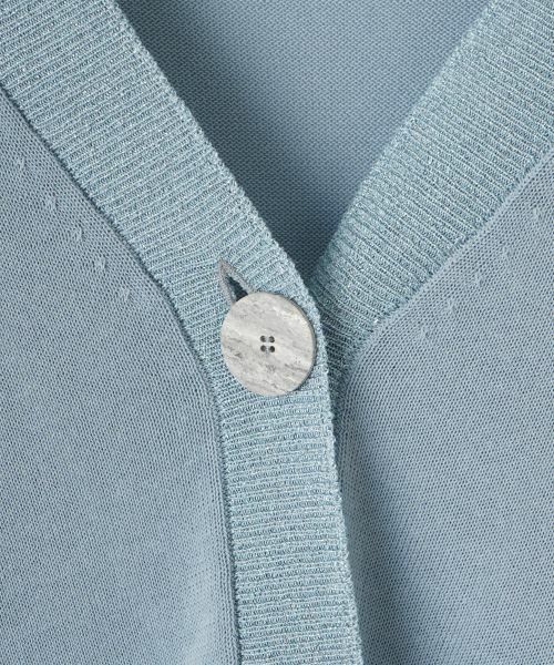 Leilian / レリアン カーディガン・ボレロ | Vネックニットカーディガン【LE TRICOT PERUGIA】 | 詳細2