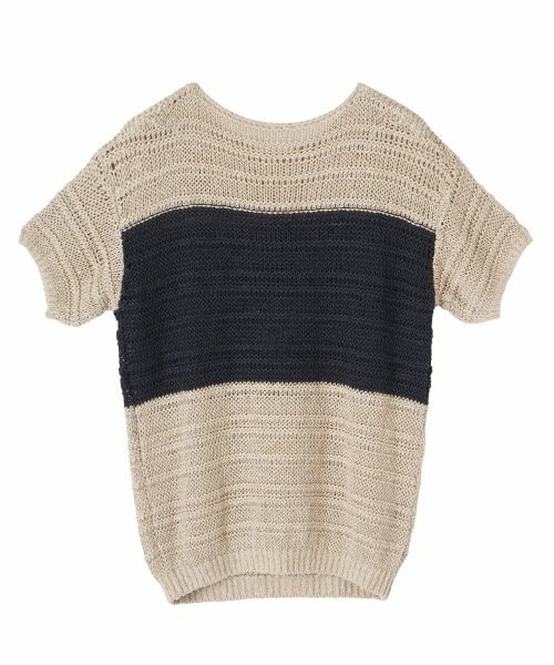 Leilian / レリアン ニット・セーター | 透かし柄編みニット【BIANCA LANCIA】 | 詳細1