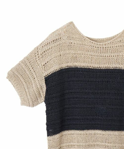 Leilian / レリアン ニット・セーター | 透かし柄編みニット【BIANCA LANCIA】 | 詳細2