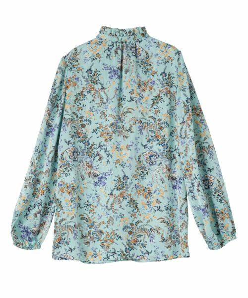 Leilian / レリアン シャツ・ブラウス | ボタニカル柄ブラウス【ERICA】 | 詳細1