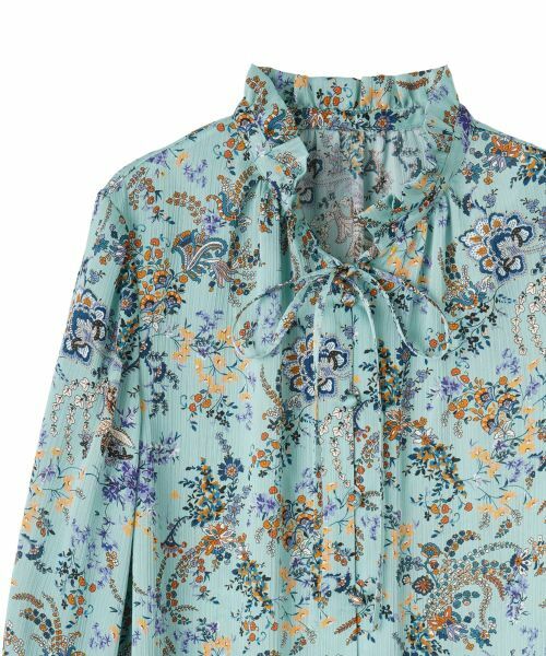 Leilian / レリアン シャツ・ブラウス | ボタニカル柄ブラウス【ERICA】 | 詳細2