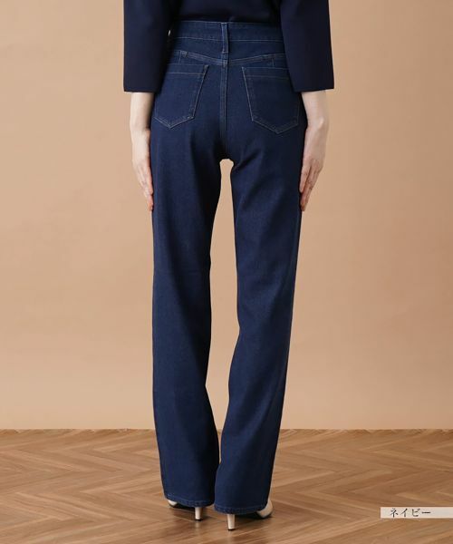 Leilian / レリアン デニムパンツ | ストレッチブーツカットデニムパンツ【L JEANS】 | 詳細15