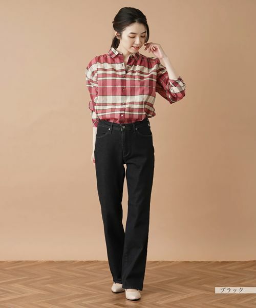 Leilian / レリアン デニムパンツ | ストレッチブーツカットデニムパンツ【L JEANS】 | 詳細4