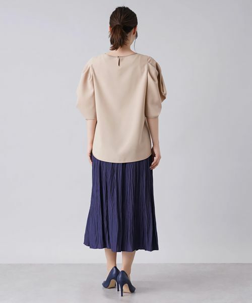 Leilian / レリアン ロング・マキシ丈スカート | ランダムプリーツスカート | 詳細3