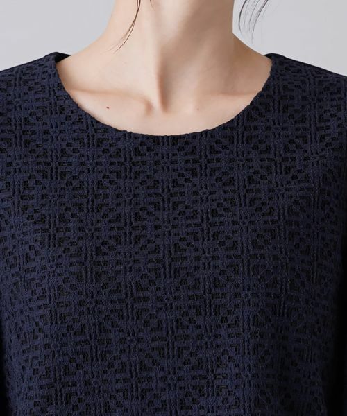 Leilian / レリアン シャツ・ブラウス | レース切替ブラウス | 詳細10