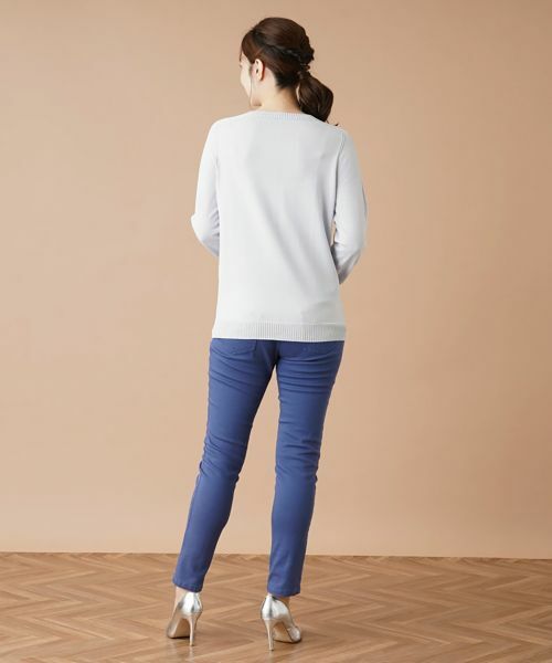 Leilian / レリアン ニット・セーター | ホールガーメントプルオーバー | 詳細3