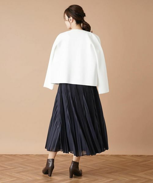 Leilian / レリアン ロング・マキシ丈スカート | 切替プリーツロングスカート | 詳細3