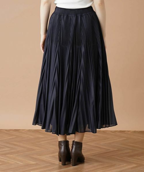 Leilian / レリアン ロング・マキシ丈スカート | 切替プリーツロングスカート | 詳細6