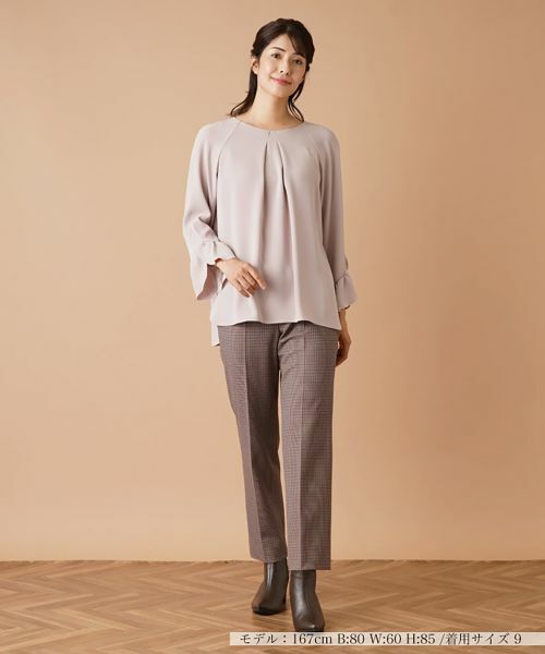 Leilian / レリアン その他パンツ | ガンクラブチェックパンツ | 詳細1