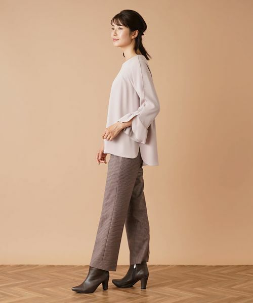 Leilian / レリアン その他パンツ | ガンクラブチェックパンツ | 詳細2