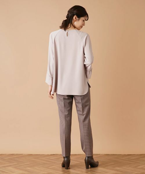 Leilian / レリアン その他パンツ | ガンクラブチェックパンツ | 詳細3