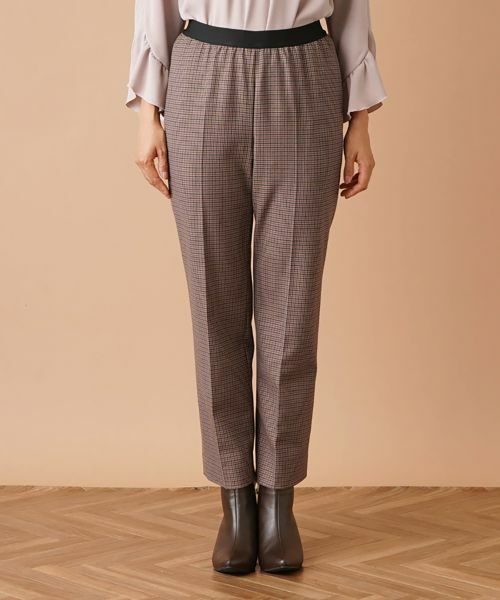 Leilian / レリアン その他パンツ | ガンクラブチェックパンツ | 詳細4