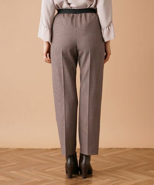 Leilian / レリアン その他パンツ | ガンクラブチェックパンツ | 詳細6