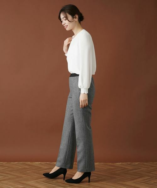 Leilian / レリアン その他パンツ | ツイードテーパードパンツ | 詳細2