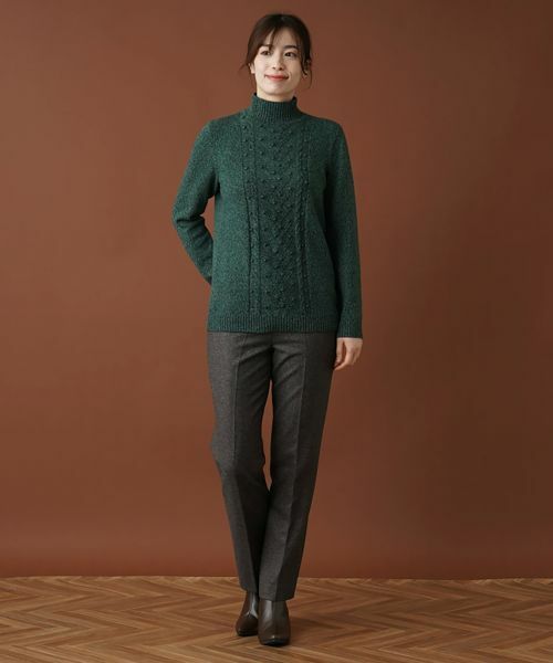 Leilian / レリアン その他パンツ | ツイードテーパードパンツ | 詳細4