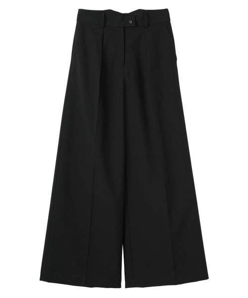 Leilian / レリアン その他パンツ | 【セットアップ対応商品】ワイドパンツ(ブラック)