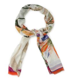 Leilian / レリアン マフラー・ショール・スヌード・ストール | ボタニカルプリントストール