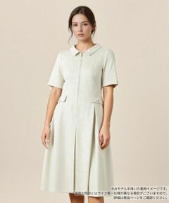 Leilian / レリアン ドレス | ジップフレアワンピース