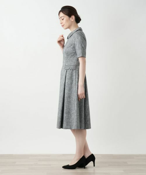 Leilian / レリアン ドレス | ジップフレアワンピース | 詳細2