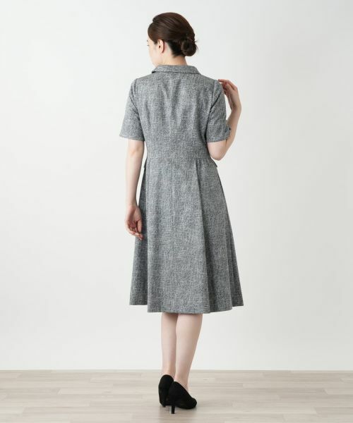 Leilian / レリアン ドレス | ジップフレアワンピース | 詳細3