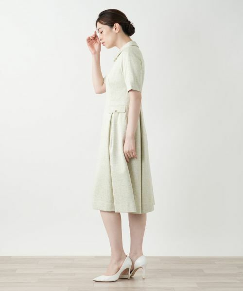 Leilian / レリアン ドレス | ジップフレアワンピース | 詳細5