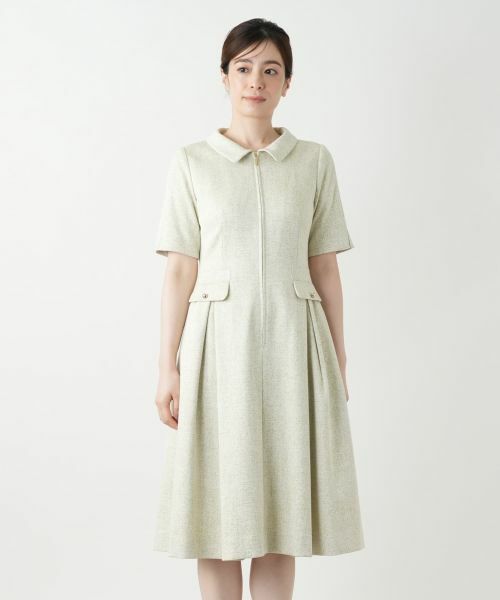 Leilian / レリアン ドレス | ジップフレアワンピース | 詳細7