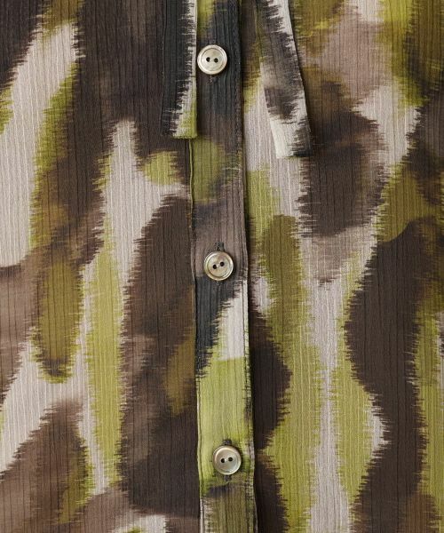 Leilian / レリアン シャツ・ブラウス | プリントリボンタイブラウス | 詳細12