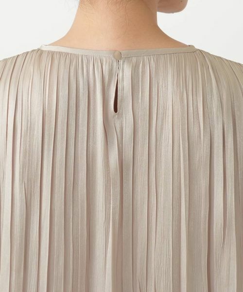 Leilian / レリアン シャツ・ブラウス | プリーツノースリーブブラウス | 詳細14