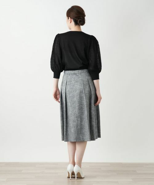 Leilian / レリアン ミニ・ひざ丈スカート | プリーツスカート | 詳細3