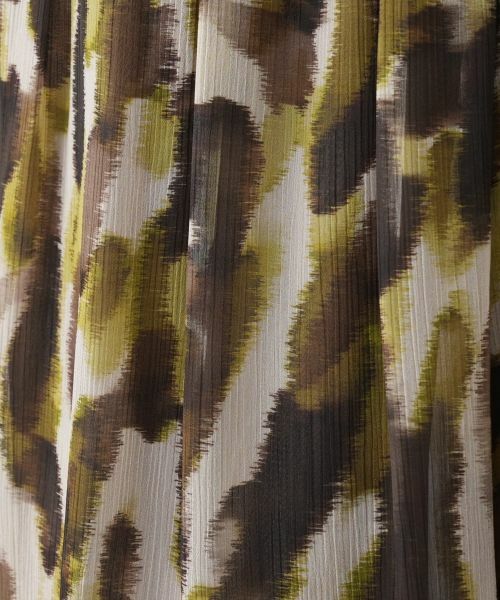 Leilian / レリアン ミニ・ひざ丈スカート | プリントフレアスカート | 詳細10