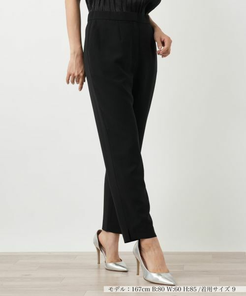 Leilian / レリアン その他パンツ | テーパードパンツ(ブラック)