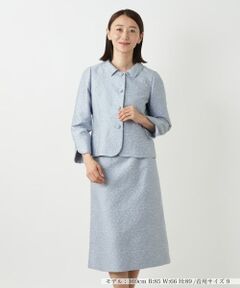 Leilian / レリアン セットアップ | レースジャカードスーツ