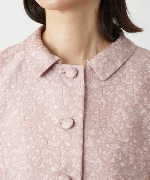 Leilian / レリアン セットアップ | レースジャカードスーツ | 詳細10