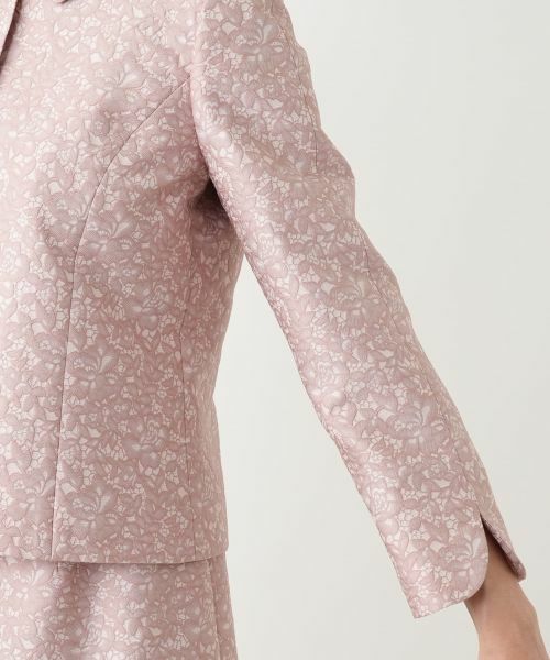 Leilian / レリアン セットアップ | レースジャカードスーツ | 詳細12