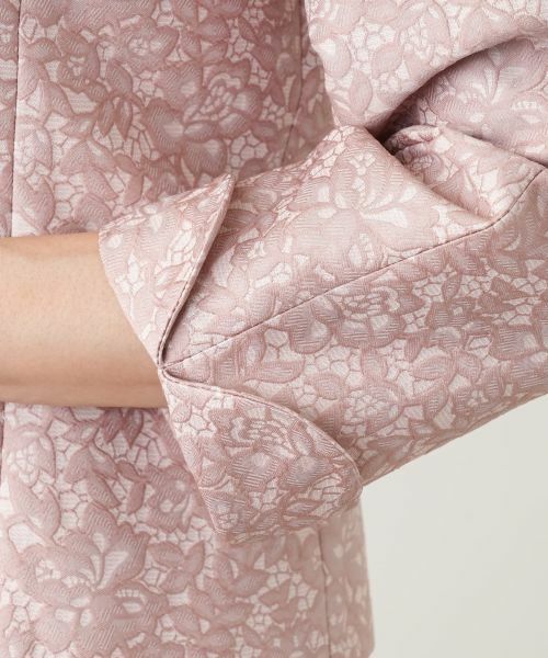 Leilian / レリアン セットアップ | レースジャカードスーツ | 詳細14