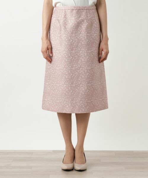 Leilian / レリアン セットアップ | レースジャカードスーツ | 詳細17