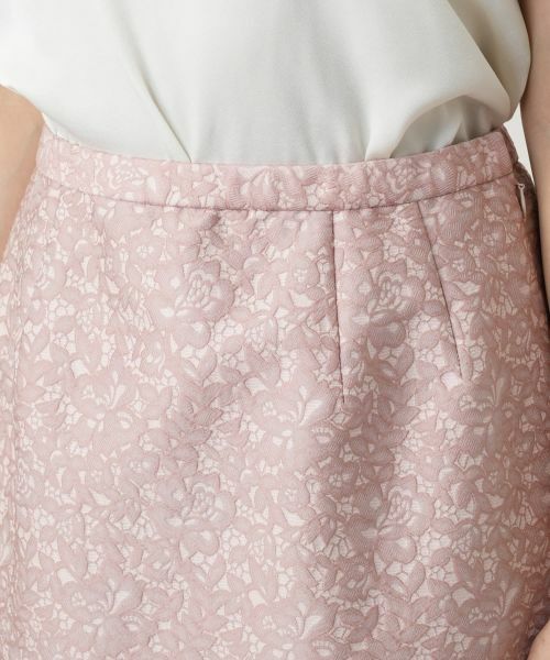 Leilian / レリアン セットアップ | レースジャカードスーツ | 詳細20