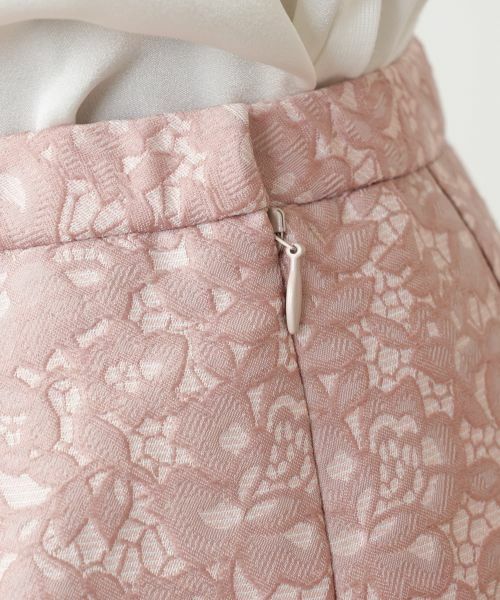 Leilian / レリアン セットアップ | レースジャカードスーツ | 詳細23