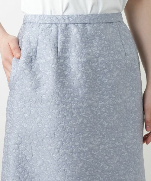 Leilian / レリアン セットアップ | レースジャカードスーツ | 詳細24