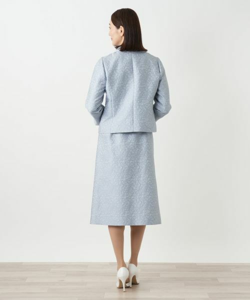 Leilian / レリアン セットアップ | レースジャカードスーツ | 詳細3