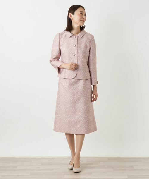 Leilian / レリアン セットアップ | レースジャカードスーツ | 詳細4